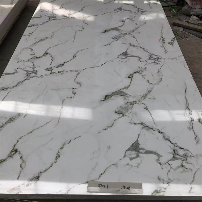 plastic sheet pvc faux marble